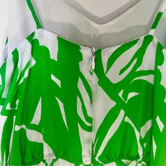 Lilly Pulitzer for Target Women's Green and White Jumpsuit Size Small - Picture 12 of 16